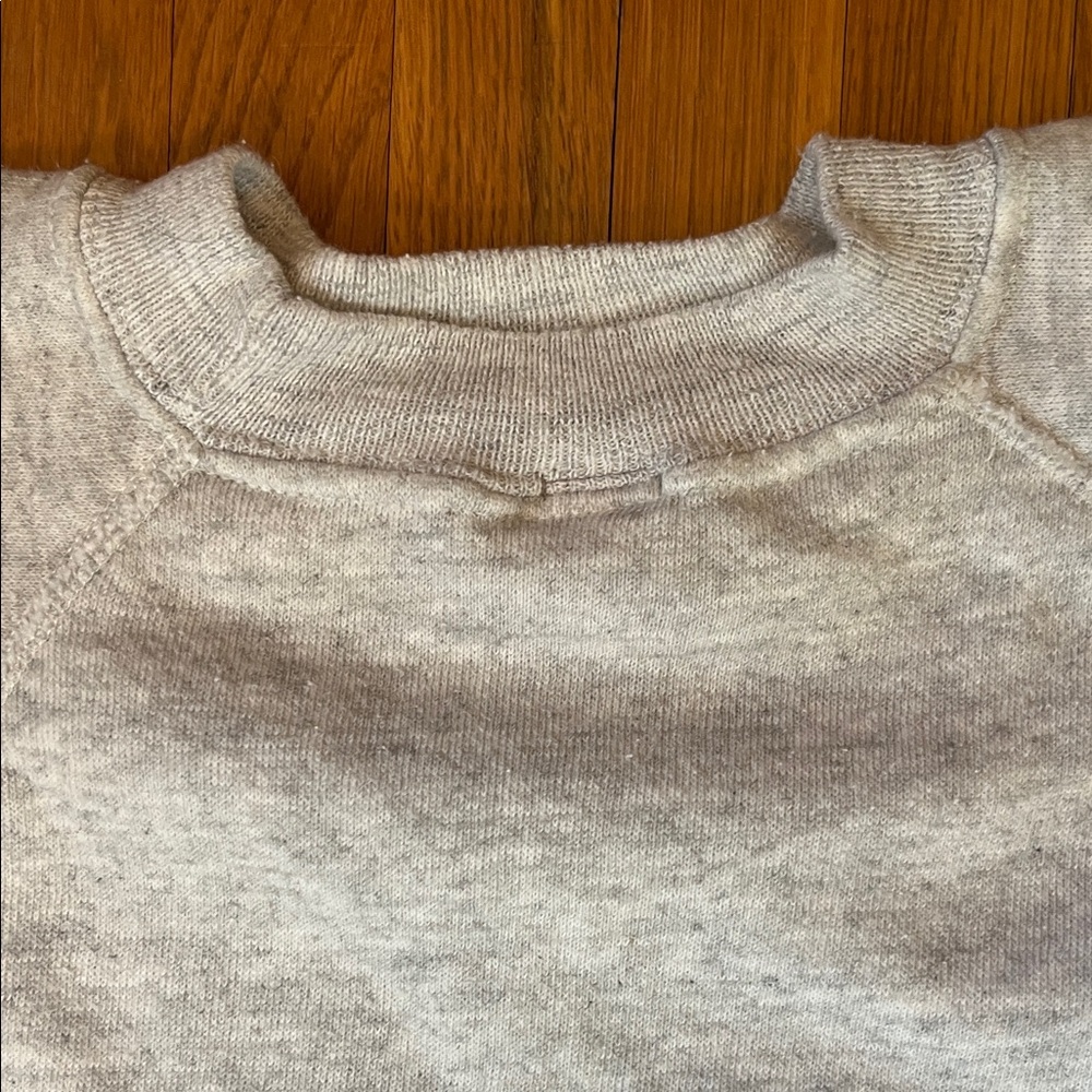Re/Done Gray Pizza Sweatshirt - Picture 6 of 6